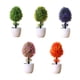 thumbnail image 4 of Bearachild Bonsái Artificial de estilo nórdico, árbol de simulación, adornos de , plantas decorativas, maceta decorativa para oficina, Decoración Púrpura, 4 of 6