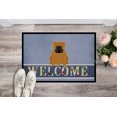 thumbnail image 2 of Carolines Treasures BB5703MAT 18 x 27 Po Bulldog Anglais Rouge Tapis de Bienvenue Intérieur Ou Extérieur, 2 of 4