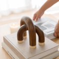 thumbnail image 3 of Wood Arch Decorative Objects Modern Home Decor Accents, 3 of 9
