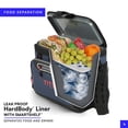 thumbnail image 2 of Titan by Arctic Zone Deep Freeze Cooler - Enfriador rígido sin cremallera para 16 latas - Aislamiento de congelación profunda, revestimiento HardBody y SmartShelf - Gris piel de tiburón, 2 of 5