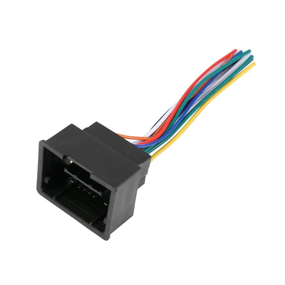 Unique Bargains DC 12V Car Female CD Radio Wire Harness Adapter for Chevrolet Cruze