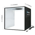 thumbnail image 3 of Caja de luz PULUZ PU5041B 40*40*40cm LED plegable escritorio foto estudio Softbox 3200K-6500K regulable, 3 of 8