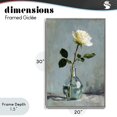 thumbnail image 4 of Stupell Industries Victorian Sweet White Rose in Vase Gray Framed Giclee Art, 20 x 30, by Petals Prints Design, 4 of 8