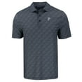 thumbnail image 2 of Men's Cutter & Buck Black Pittsburgh Pirates Pike Eco Pebble Print Stretch Recycled Polo, 2 of 3