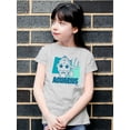 thumbnail image 2 of Aquarius Emoji Vibes - Trident Design Youth's T-shirt, 2 of 4