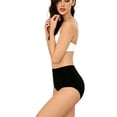 thumbnail image 4 of Buankoxy 5 Pack High Waisted Underwear for Women Seamless Panties Ladies Invisible Briefs(Size 7), 4 of 6