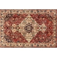thumbnail image 1 of Ahgly Company Indoor Rectangle Traditional Saffron Red Persian Area Rugs, 5' x 8', 1 of 6