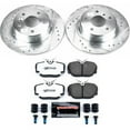 thumbnail image 3 of PowerStop Rear Z26 Street Warrior Carbon-Fiber Ceramic Brake Pad and Drilled and Slotted Rotor Kit Fits: LAND ROVER Select Models K6152-26, 3 of 9