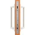 thumbnail image 5 of PGT 10" White Sliding Door Handle Set Kit with Thumb Latch Lever, and Screws | Interior or Exterior Replacement Patio Door Handle with 3-7/8" Hole Spacing | Fix Repair PGT Door Hardware, 5 of 11