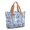 Baseballs and American Flags Blue Pattern, variant on Baseballs and Trophies White Pattern Large Tote Bag for Women, Polyester Roomy Carryall with Pockets and Zipper, Lightweight Gifts Ideas for Mom Wife Friend