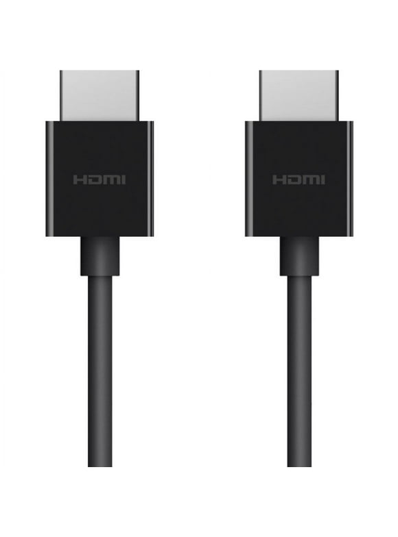 Belkin Ultra HD High Speed HDMI 2.1 Cable, Optimal Viewing for Apple TV and Apple TV 4K, Dolby Vision HDR, 2 M/6.ft  Black