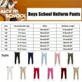 thumbnail image 3 of School Uniforms for Boys Pull On Chino Pants with Pockets Straight Pants Kids Beige Pants Boys Back to School Clothes Kids Boys Pants Size 5-6 Years, 3 of 6