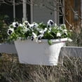 thumbnail image 2 of Corsica Elho Resin Oval Bridge Flower Planter, 2 of 4