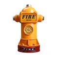 thumbnail image 1 of Hucha de boca de incendios, adornos retro, regalo de cumpleaños, hucha, boca de incendios, hucha para el hogar, decoración del hogar, niños y niñas Amarillo Macarena Hucha, 1 of 8