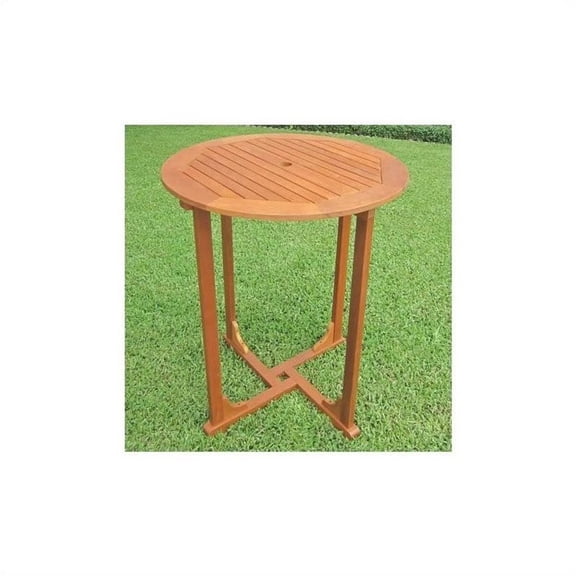 Pemberly Row 36" Bar Height Round Patio Table