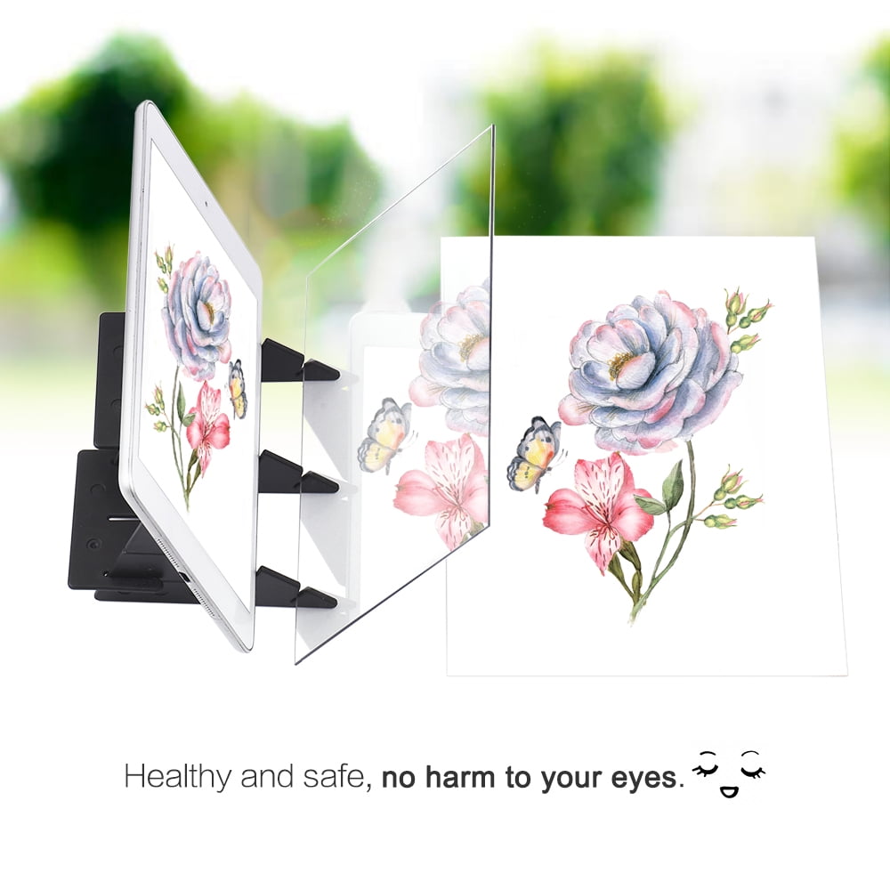 Optical Drawing Board, Sketch Projection Board, Portable Tracing Board Copy  Pad Projector Painting Copy Board Not Clear for Children Painting :  : Home