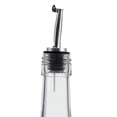 thumbnail image 3 of 5pcs Stainless Steel Classic Bottle Pourers Tapered Spout - Liquor Pourers with Rubber Dust Caps, 3 of 4
