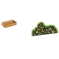thumbnail image 1 of Cestas de almacenamiento,Cestas de almacenamiento de cocina tejidas con asas hechas a mano,Alfombra de piso,Alfombra de piso irregular,suave y moderna.,Alfombra de flores y plantas para la, 1 of 8