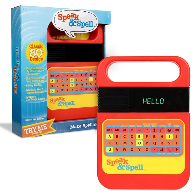 Juego electrónico de aprendizaje educativo Speak & Spell
