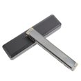 thumbnail image 1 of Children Black Copper Plate Chrome Plated Harmonica for Beginners with Durable Long Life, 1 of 4