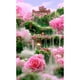thumbnail image 1 of Cuadros Decorativos Chateau Montrose 5D DIY Diamond Painting Kits Full Round Drill Wall Decor Crafts Likrtyny embutido en tela, 1 of 8