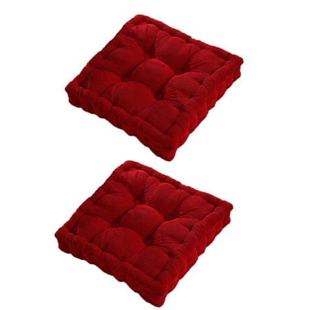 2x Cushion Seats Chair Pad Cushions Mat Patio Cushion Pad for Cafe Household