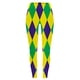 thumbnail image 3 of MKLEKYY Leggings para mujer, pantalones de yoga deportivos casuales con estampado colorido de carnaval, leggings de moda, 3 of 3