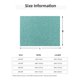 thumbnail image 5 of Fotbe Teal Green Glitter Manta de Franela con Estampado, Manta Ultrasuave para Cama, Sofá, Auto, Hipoalergénica y Antibolitas-40"x30", 5 of 6