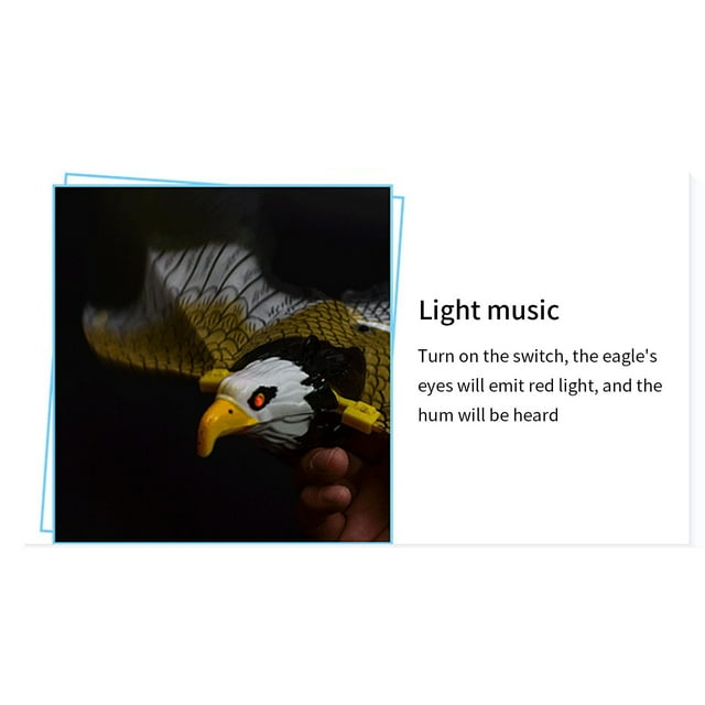 Jouet pour Chat Suspendu Oiseau Volant Simulation avec Mouvement Sonore pour Animaux Jeu Interactif Matériau Plastique Recharge Usb Sécuritaire pour Divertissement Intérieur une Variante Taille 41.9X23.5Cm Env. 16.5X9.25 I