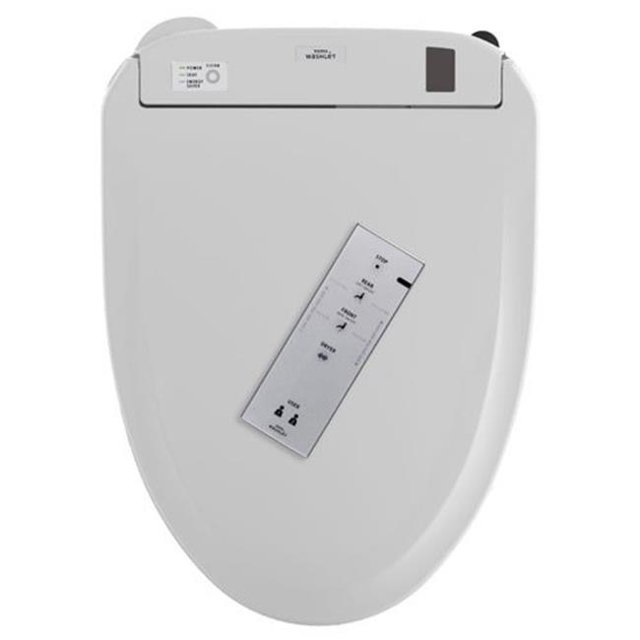Toto SW584T2001 Siège Bidet Allongé avec Télécommande