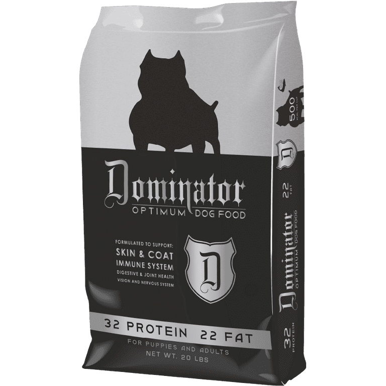 Valu-Pak Dominator Optimum Dog Food 32-22, Salmon Oil, 20lbs, for