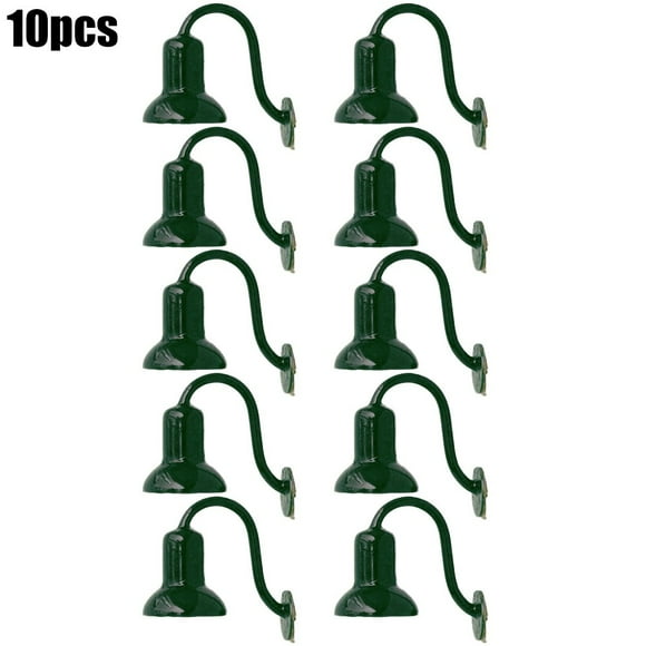 10 x OO / HO Scale Street Bracket Light Model Wall Lamp Posts LED Building