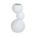 thumbnail image 1 of Jarrón de flores de cerámica para decoración del hogar, minimalista, artístico, moderno y sencillo. blanco, 1 of 9