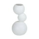 thumbnail image 1 of Jarrón de cerámica con flores, centro de mesa decorativo, decoración moderna para bodas, estantes y cenas. blanco, 1 of 9