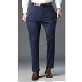 thumbnail image 4 of Fmbrln Mens Suit Pants Office Business Work Pants Casual Straight Leg Pants Dress Pants with Pockets Dark Blue XL, 4 of 5