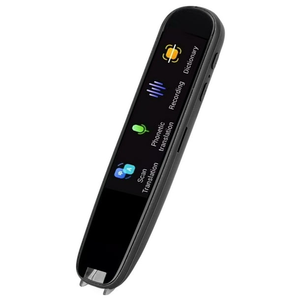 Pluma De Lector De Escaneo Inteligente, Dispositivo De Escaneo De Traducción Multipropósito Lector De Registro Pluma Diccionario Traductor De Idiomas Para Reuniones De Negocios