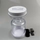 thumbnail image 3 of Pickle and Olive Hourglass Jars - Pickle Jar with Strainer Flip Lid, Pickle Jar for Airtight Food St, 3 of 5