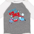 thumbnail image 4 of Inktastic My First Fourth of July train Boys or Girls Long Sleeve Baby Bodysuit, 4 of 5