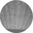 thumbnail image 1 of Ahgly Tapis Rond Lavable en Machine Intérieur Transitionnel Gris Nuage Gris, 5 Pieds Rond, 1 of 7