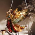 thumbnail image 4 of RyanK Christmas Angel Pendant Acrylic Window Decoration Balcony Garden Hanging Pendant Home Decoration, 4 of 6