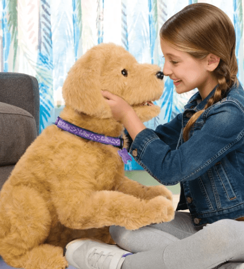 FurReal Biscuit My Lovin’ Pup-22 INCH- Responds To Voice Commands- Animatromic Motion Activated Life Size