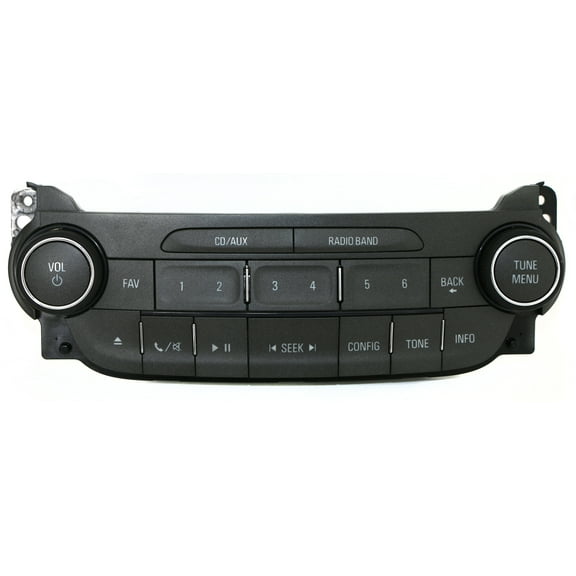 Restored 2013 Chevrolet Malibu OEM Radio Control Panel AM FM CD - 22880998 (Refurbished)