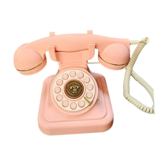 BLESIYA Phone Telephone for Special Occasions Party Pink