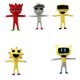 thumbnail image 1 of Sprunki Plush, Sprunki Game Plush, Christmas Plushies, New Monster Horror Game Stuffed Figure Doll 5PCS, 1 of 7