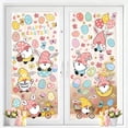 thumbnail image 4 of SHENGXINY 9PCS Easter Window Clings Bunny Egg Tree Durable Decal - Glass Window Decor Easter Decorations Electrostatic Stickers Multicolor 11.8x7.9in, 4 of 8