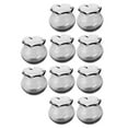 thumbnail image 4 of veasfak 10 Pieces Earring Making Supplies set Creative Smooth Surface DIY Bracelet Clear, 4 of 9