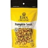 Organic Pumpkin Seeds Dry Roasted Salted Eden Organic 4 oz Seed