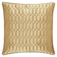 thumbnail image 2 of Saranda Satin Quilted 20 in. Square Throw Pillow by Five Queens Court, 2 of 2