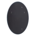 thumbnail image 4 of Howard Elliott Collection 36002 Oval Frameless Mirror, Mirrored, 4 of 7