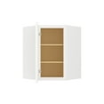 thumbnail image 6 of Furinno Shaker Wall Diagonal Kitchen Cabinet with 1 Door 2 Shelves, Ready to Assemble, 12 D x 24 W x 30 H, White, 6 of 9